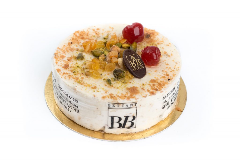Nougat glacé - Dessert glacé Maison Bettant Villeurbanne