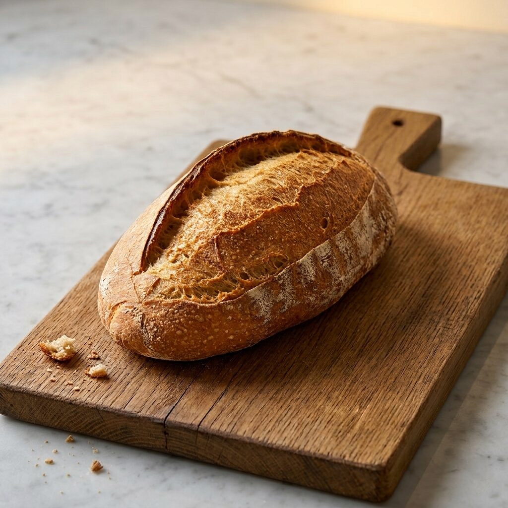 Pain au levain entier artisanal 350 g, croûte croustillante – Boulangerie Maison Bettant Gratte-Ciel Villeurbanne