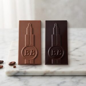 Tablette de chocolat artisanale noir ou lait, Maison Bettant Villeurbanne