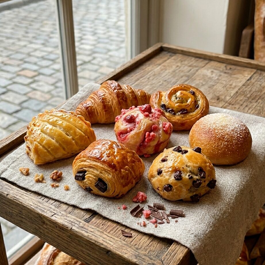 assortiment mini viennoiseries