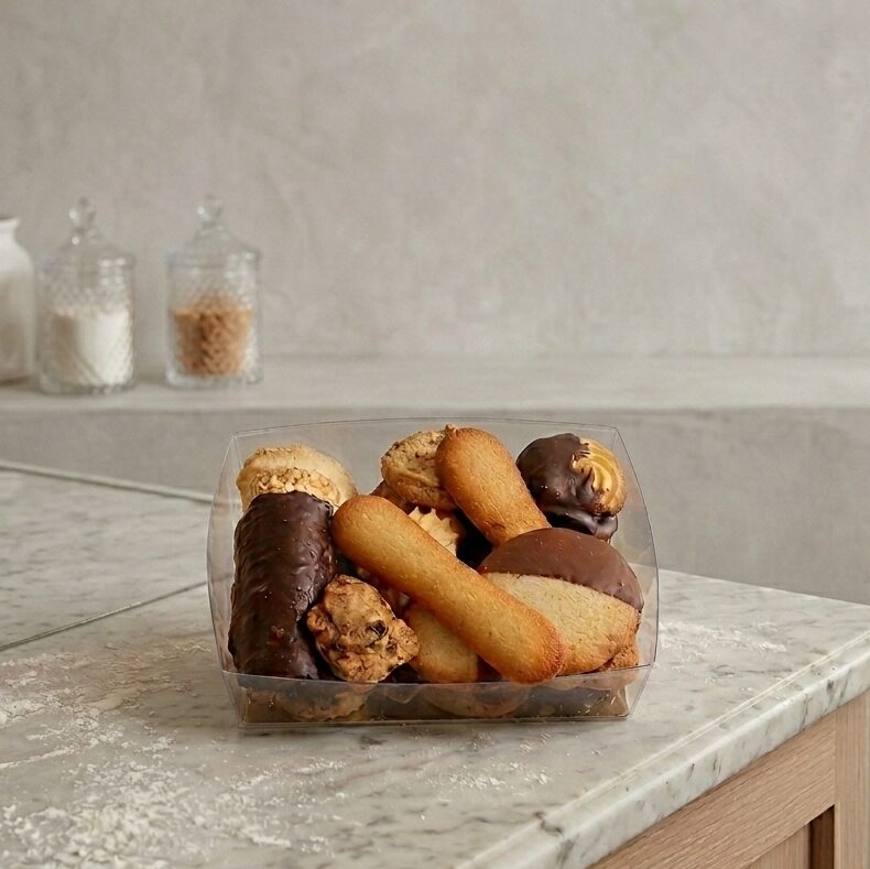Petits fours 150g maison : tuiles, cigares, cookies, sablés — Bettant Gratte-Ciel