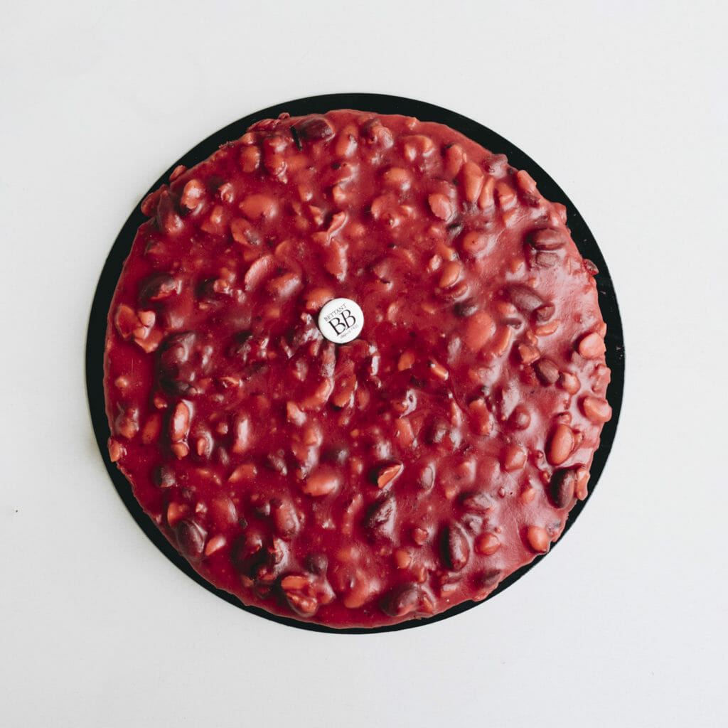 Tarte praline aux pralines roses de Saint-Genix, Maison Bettant Villeurbanne