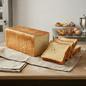 Pain de mie carré artisanal 700g, fabriqué au fournil Maison Bettant, Villeurbanne