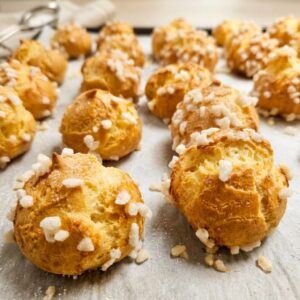 Chouquettes maison, perles de sucre, lot de 10, Maison Bettant