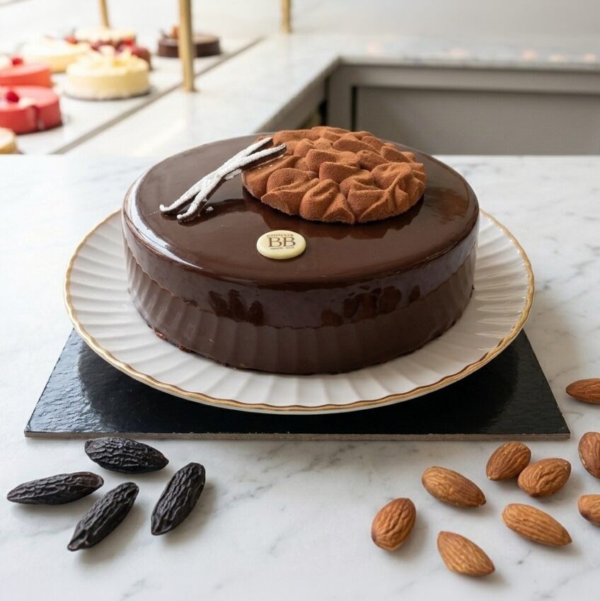 Entremet chocolat tonka