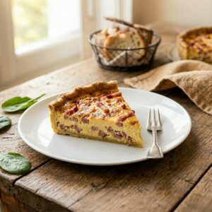 Tarte salée lorraine