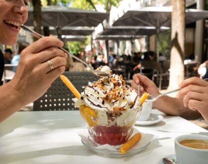 coupe de glace artisanale Maison Bettant Villeurbanne
